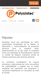 Mobile Screenshot of polysistec.com